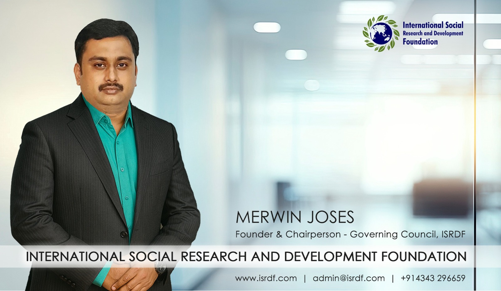 Merwin Joses - Founder & Chairperson, ISRDF